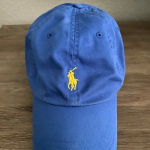 Ralph Lauren Blue Polo Baseball Hat OS